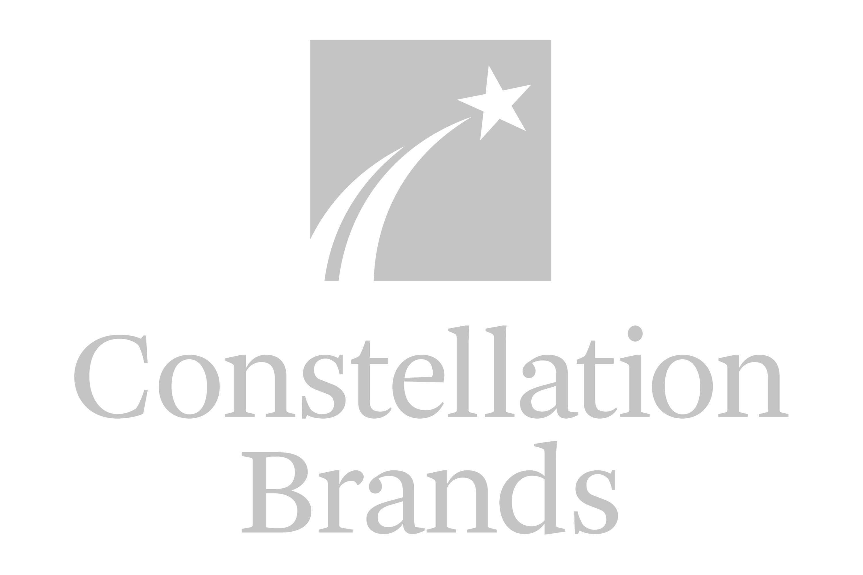 The constellation brands logo.